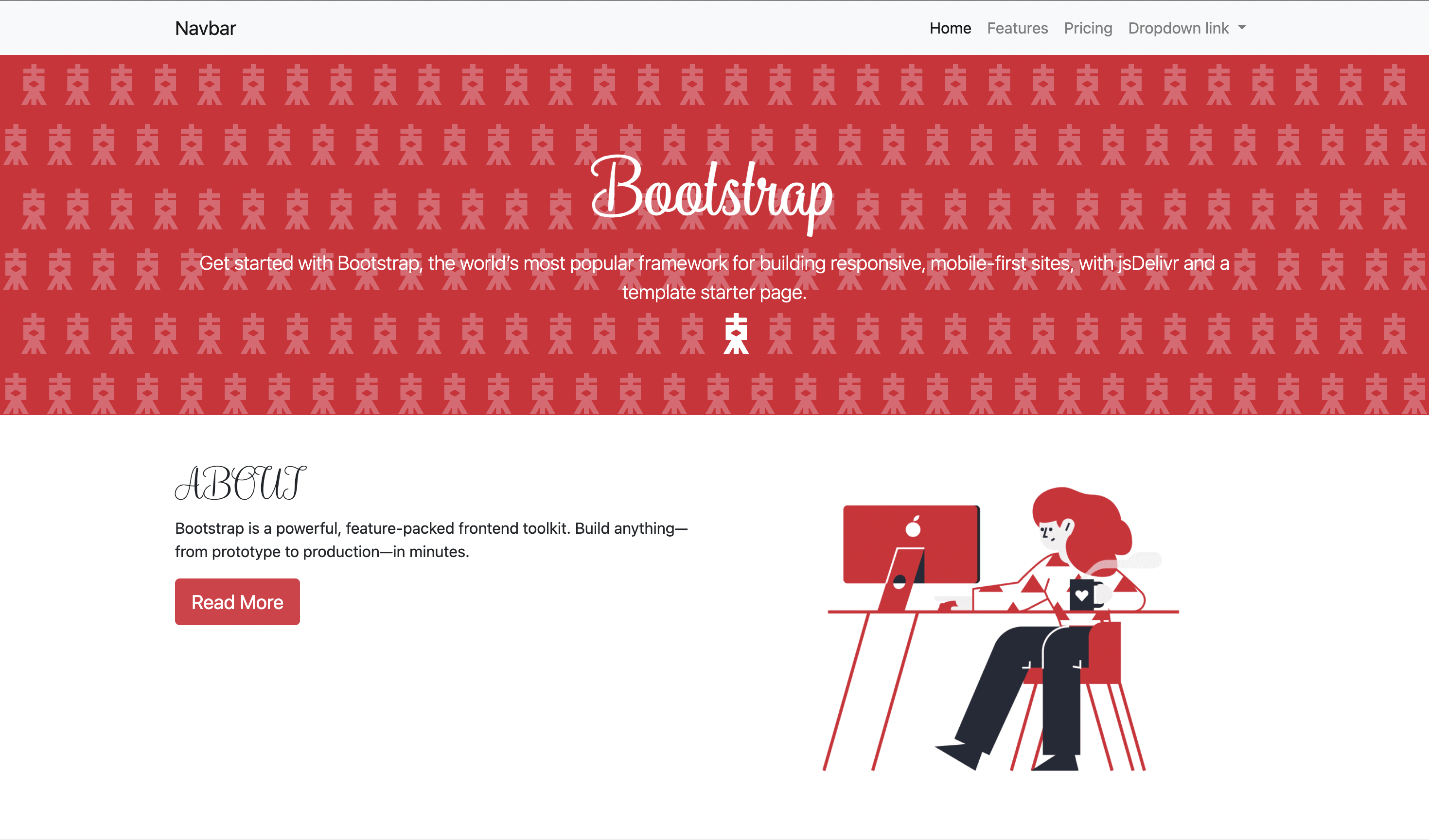 Bootstrapを用いた自作ホームページ